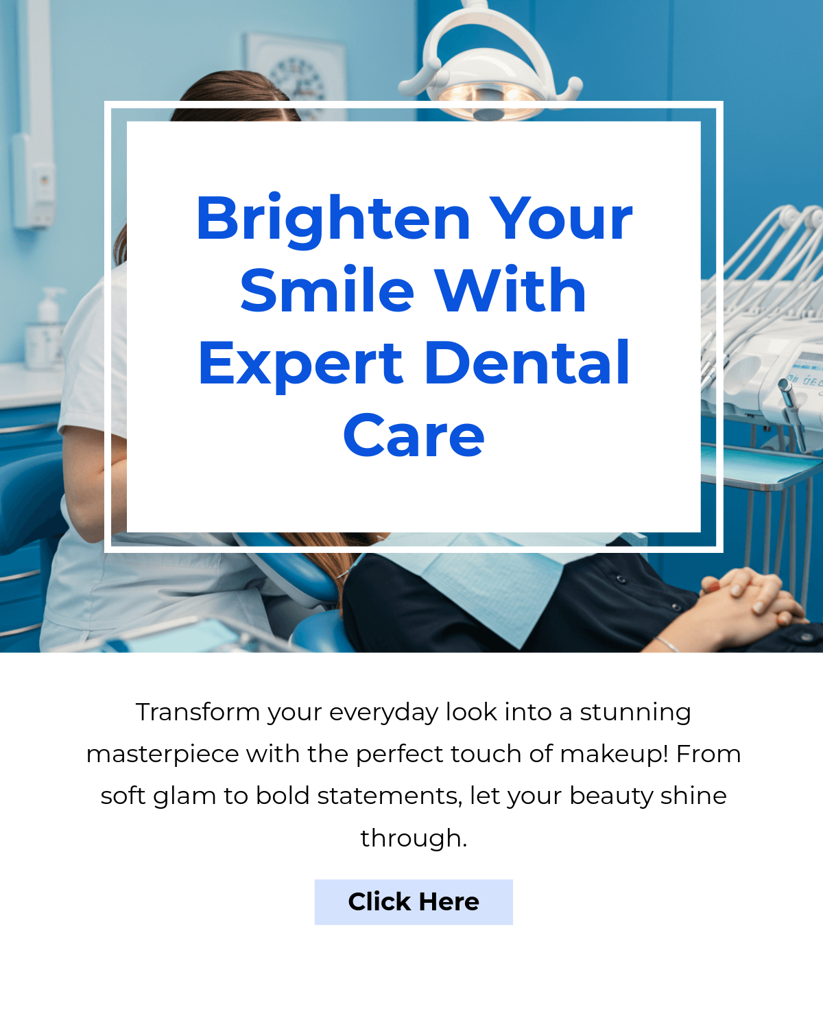 Free Dentist Facebook Post Template to Edit Online