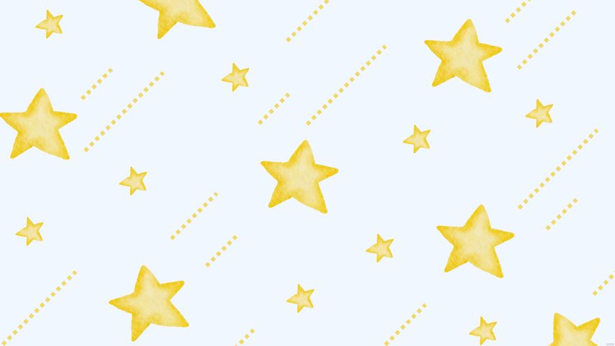 Watercolor Star Background