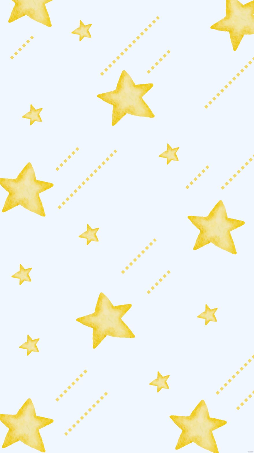 Free Watercolor Star Background