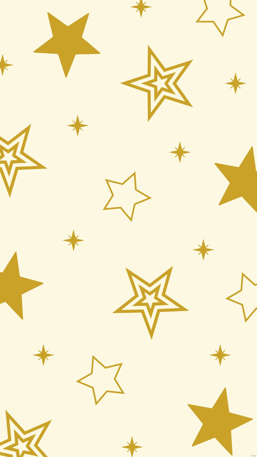 Free Gold Star Background