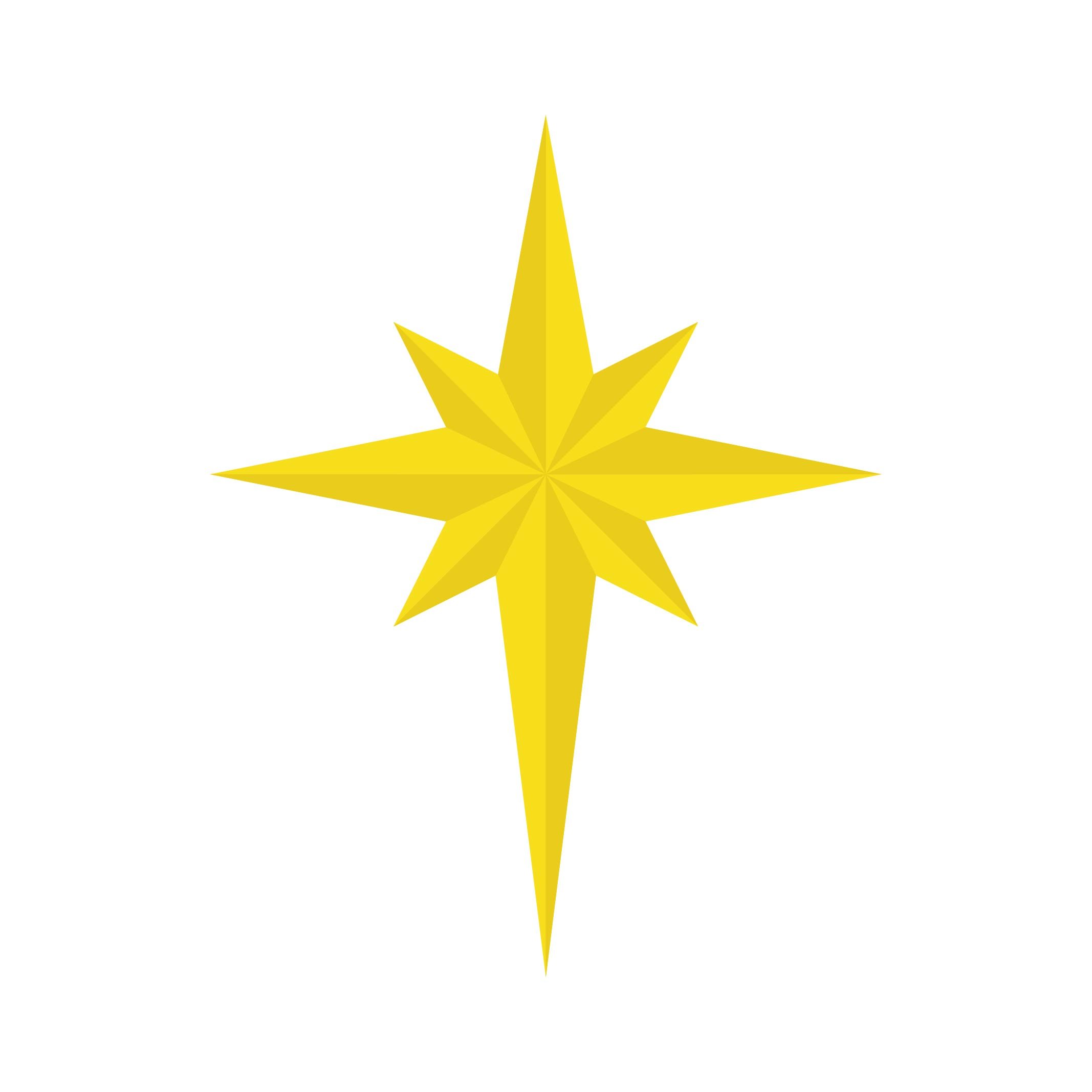 star outline clipart