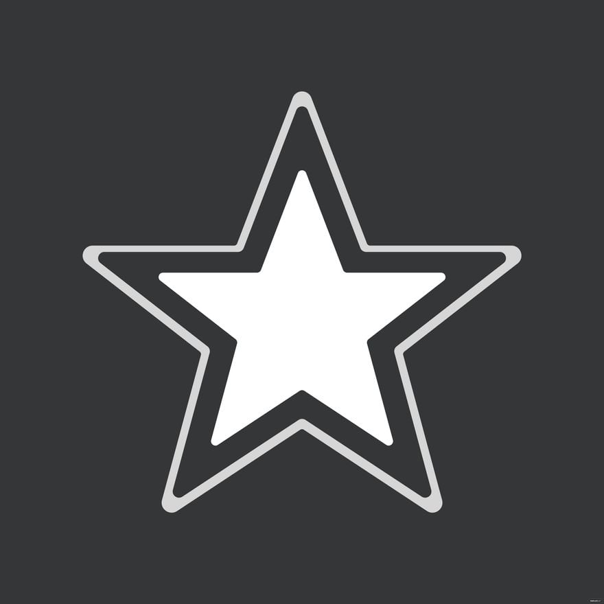 Free White Star Clipart in Illustrator, EPS, SVG, JPG, PNG
