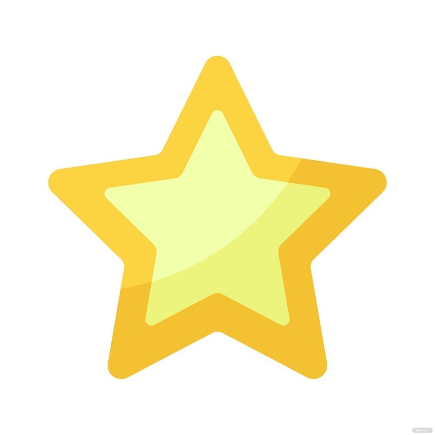 Gold Star Clipart