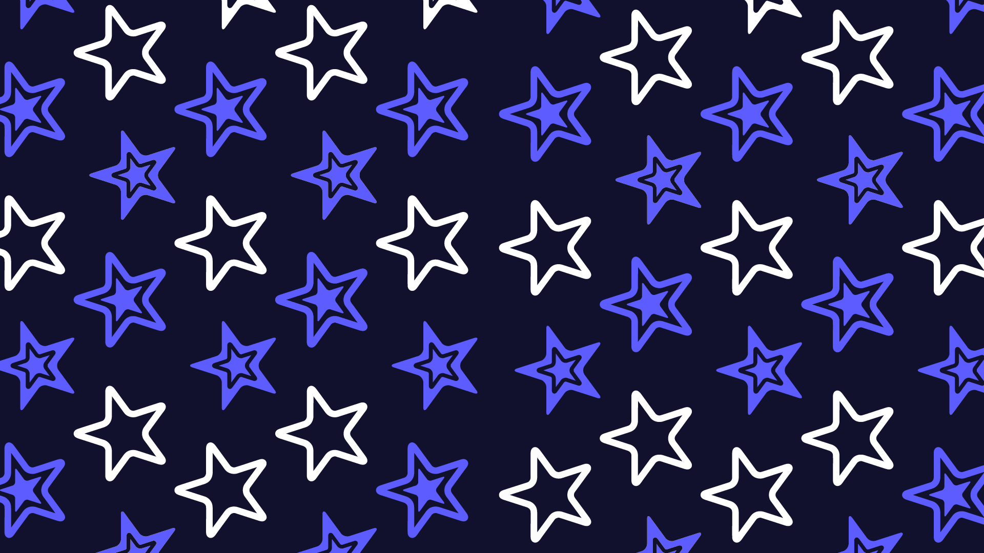 Free Blue And White Star Background Template to Edit Online