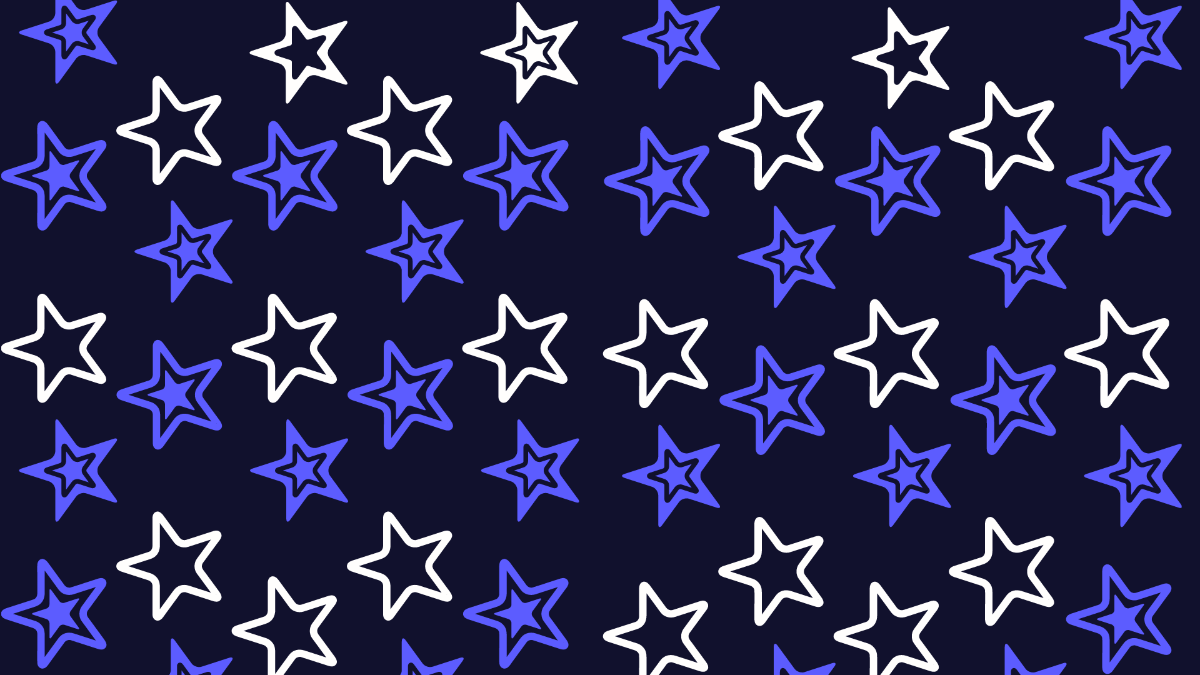 Free Blue And White Star Background