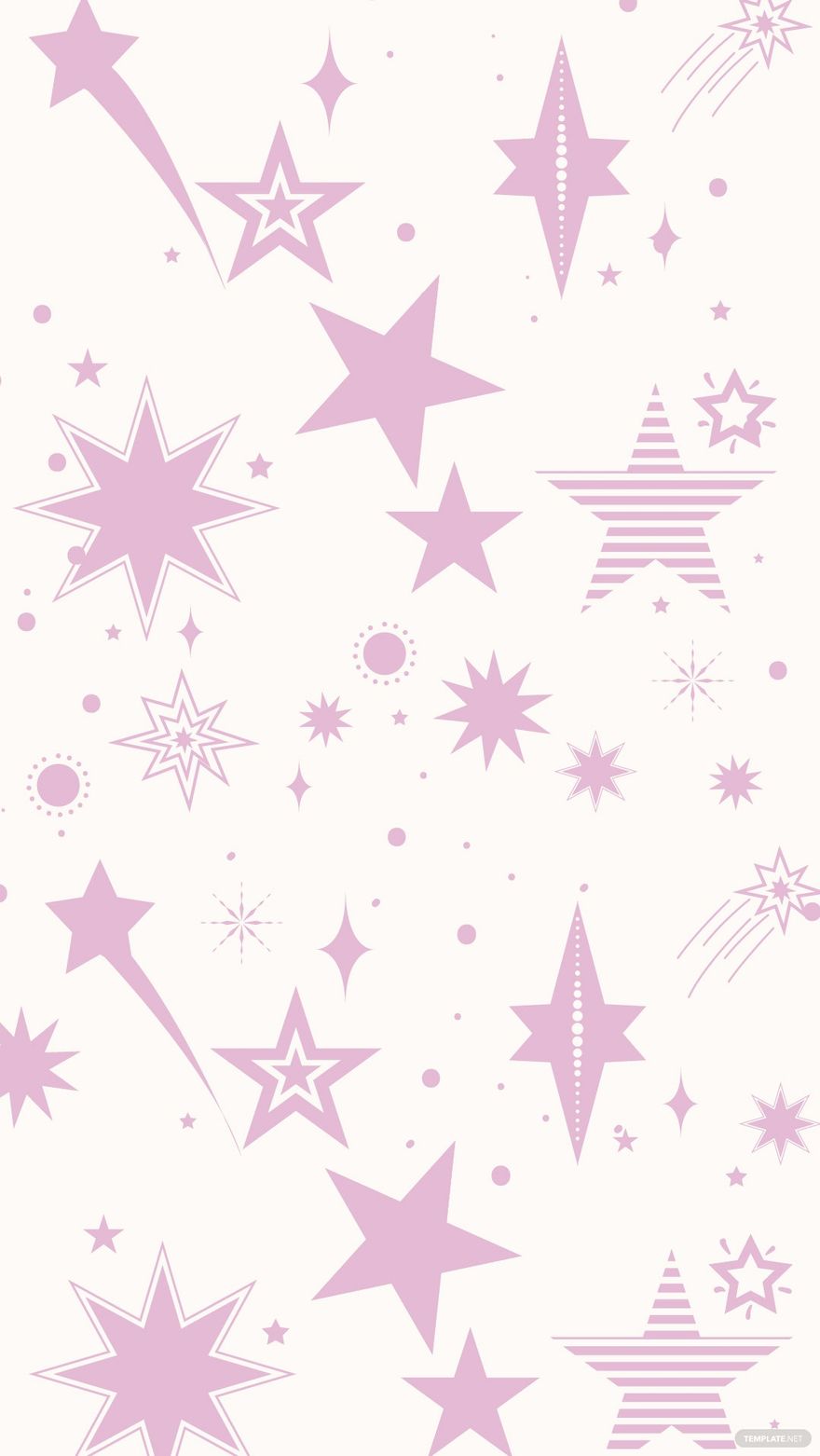 Free Pastel Star Background