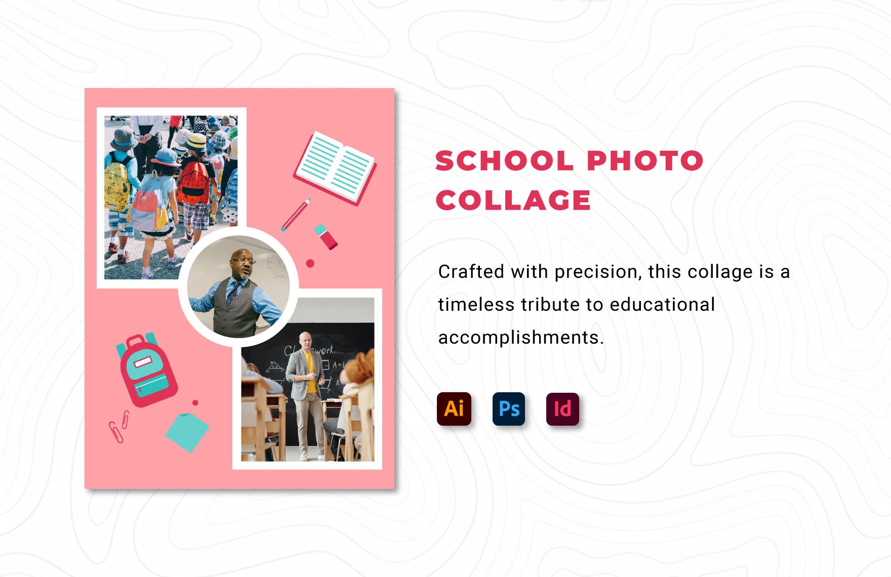 School Photo Collage