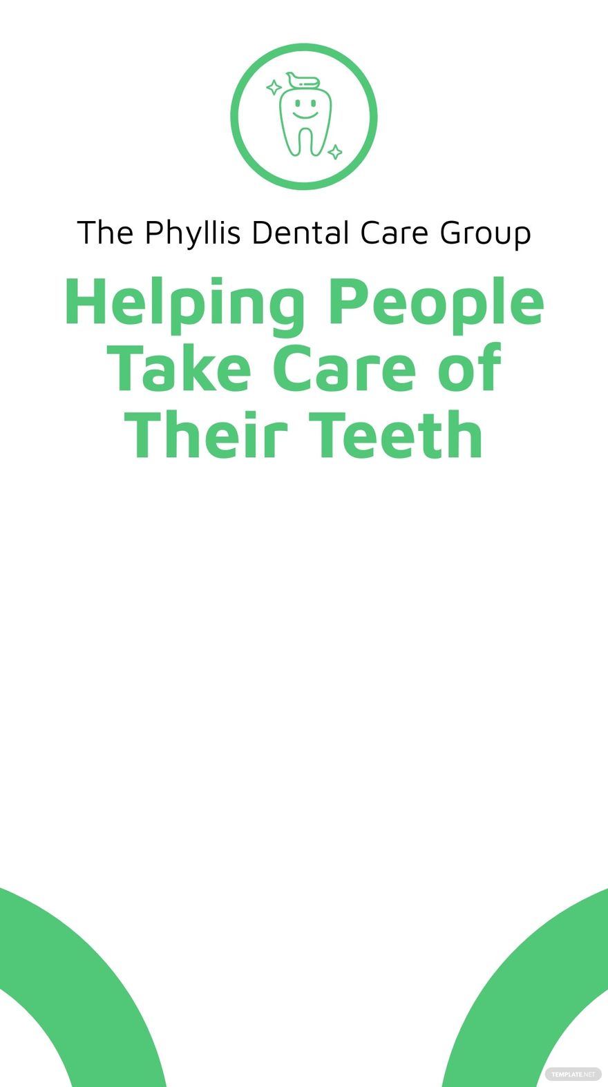 Dental Care Snapchat Geofilter Template