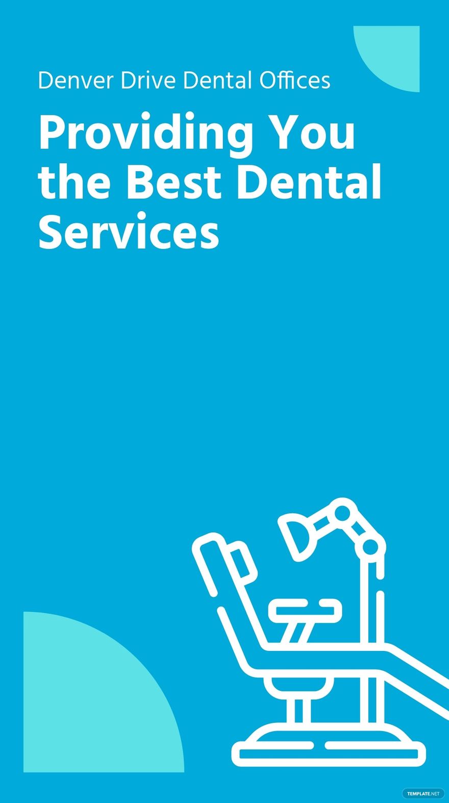 Dental Office Snapchat Geofilter Template