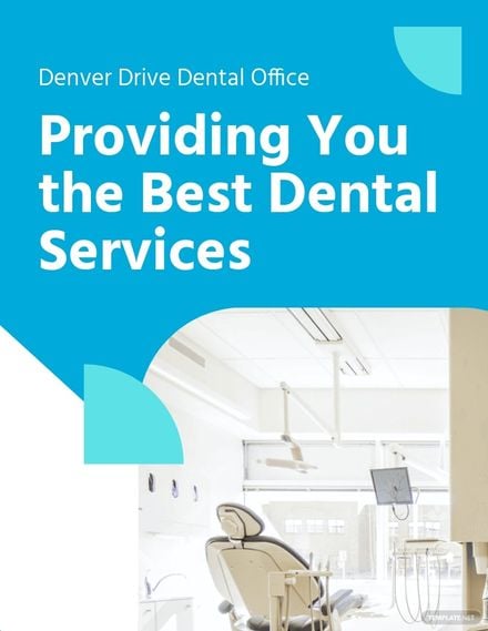 Dental Office Flyer Template