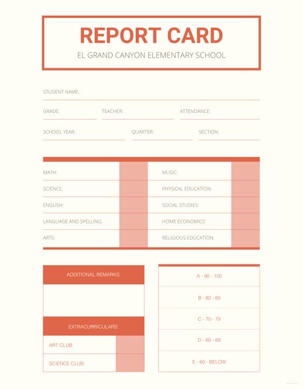 free-summer-report-card-template-download-154-reports-in-illustrator