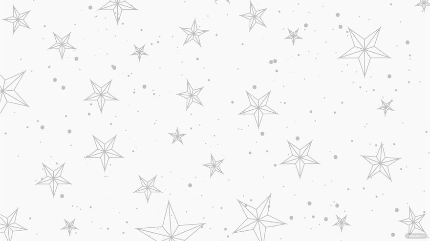 Glitter Star Transparent Background