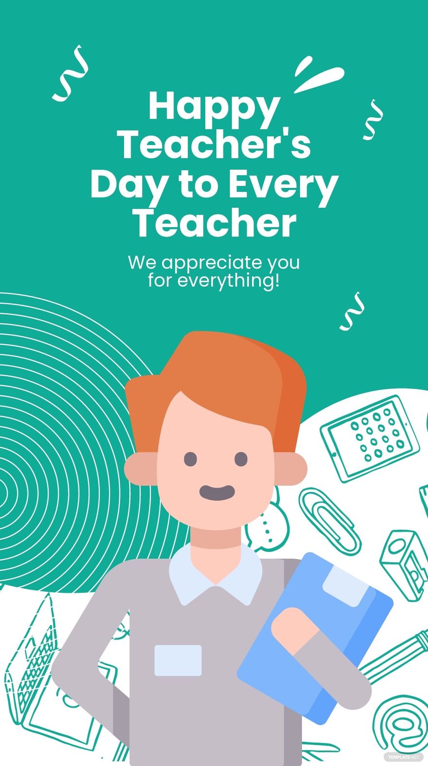 Teachers Day Whatsapp Post Templates - Design, Free, Download ...
