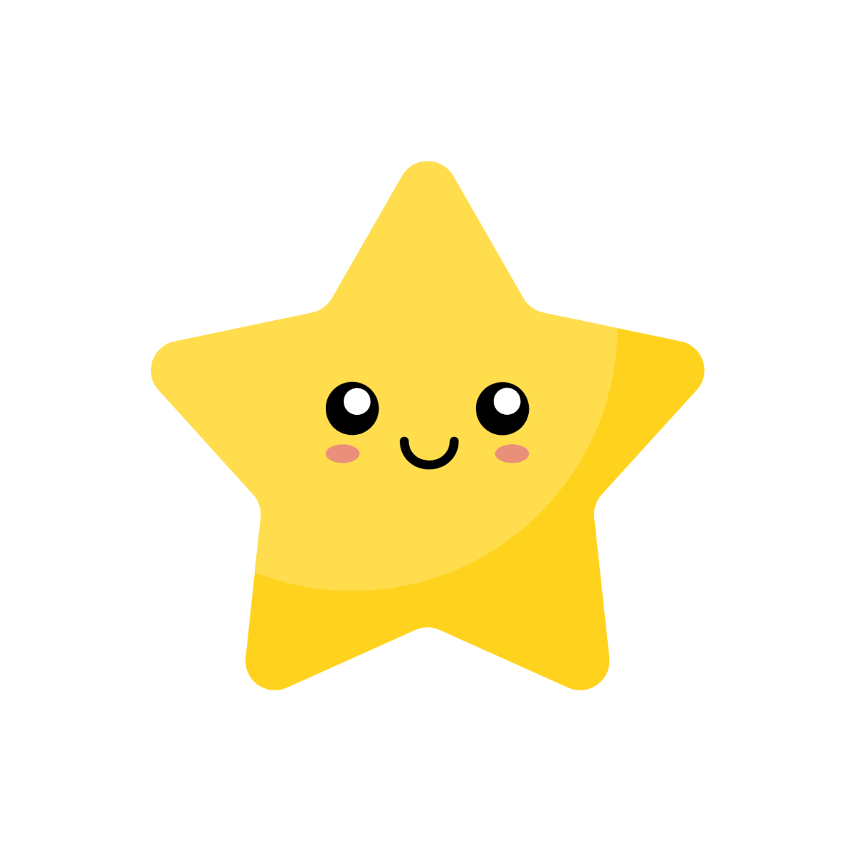 Cute Star Clipart Template