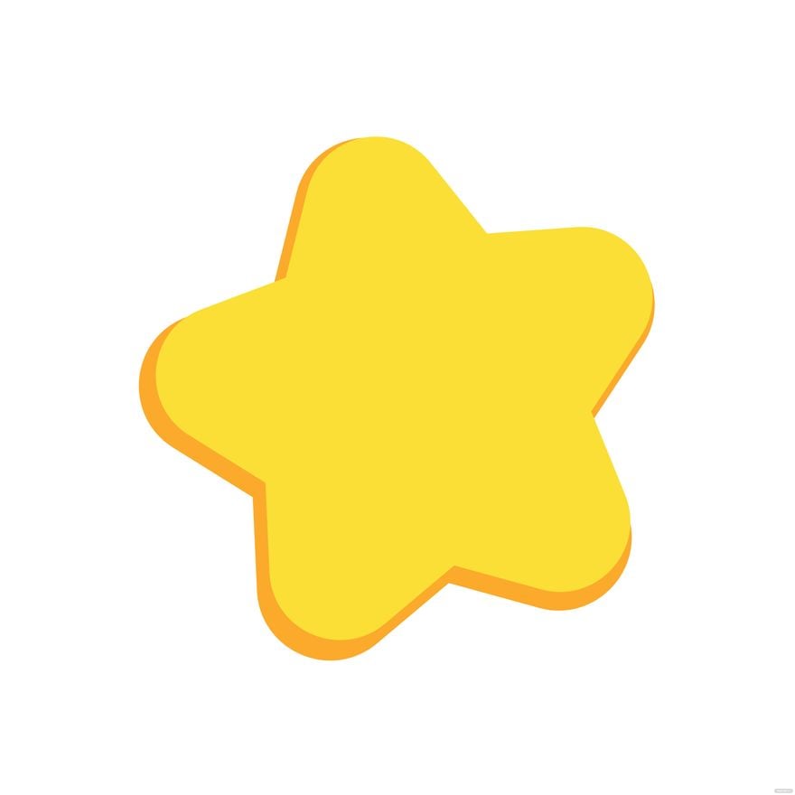 rounded star template
