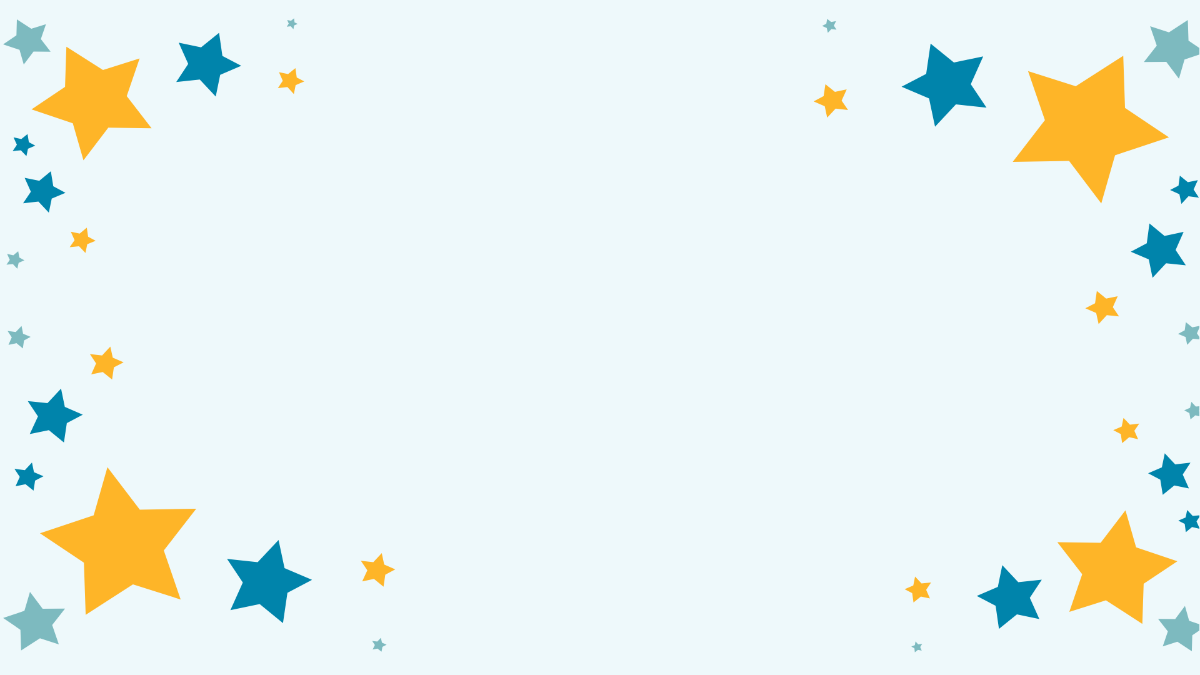 Star Background Vector Template