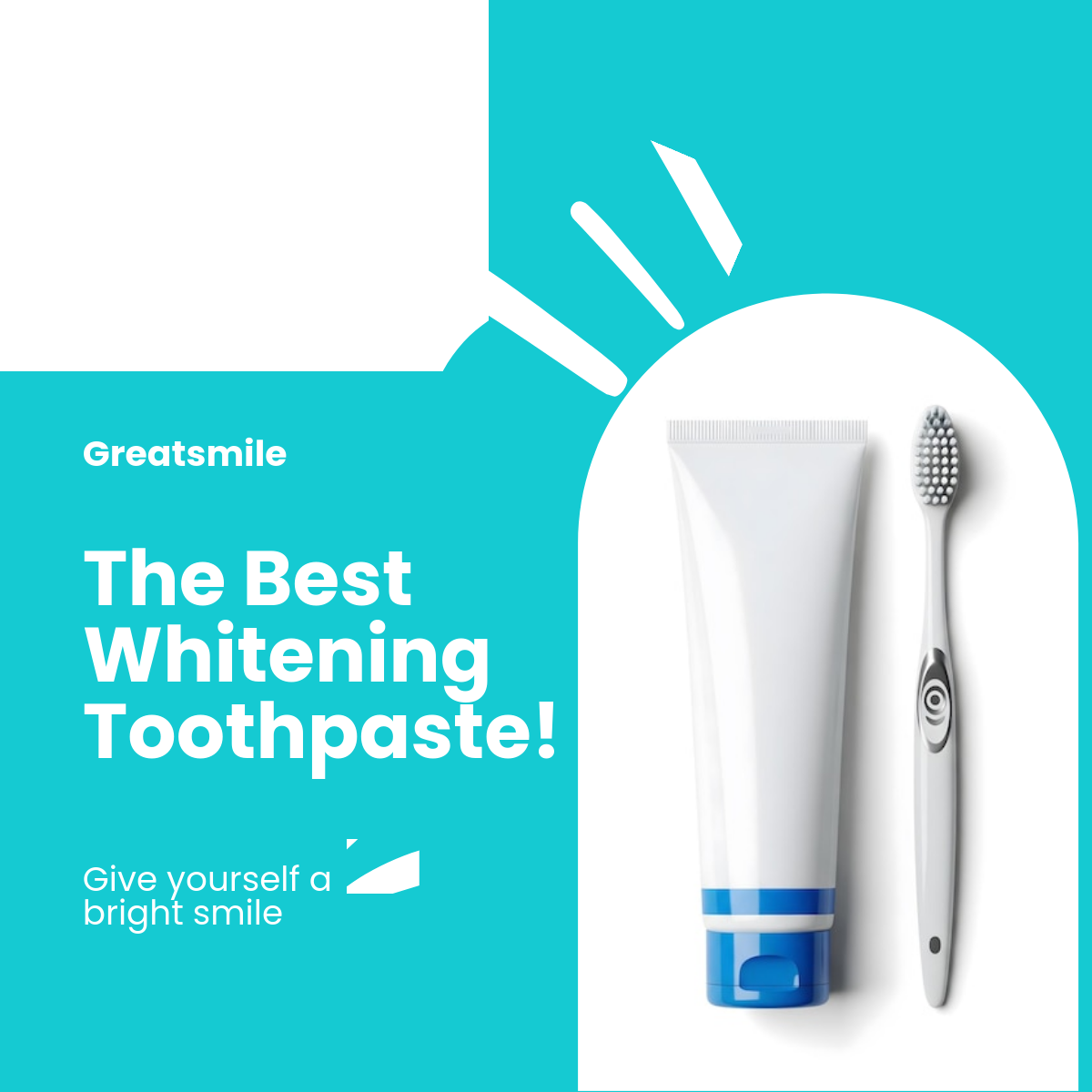 Free Teeth Whitening Linkedin Post Template to Edit Online