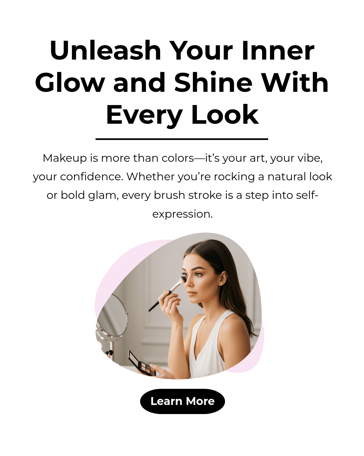 Free Makeup Facebook Post Template