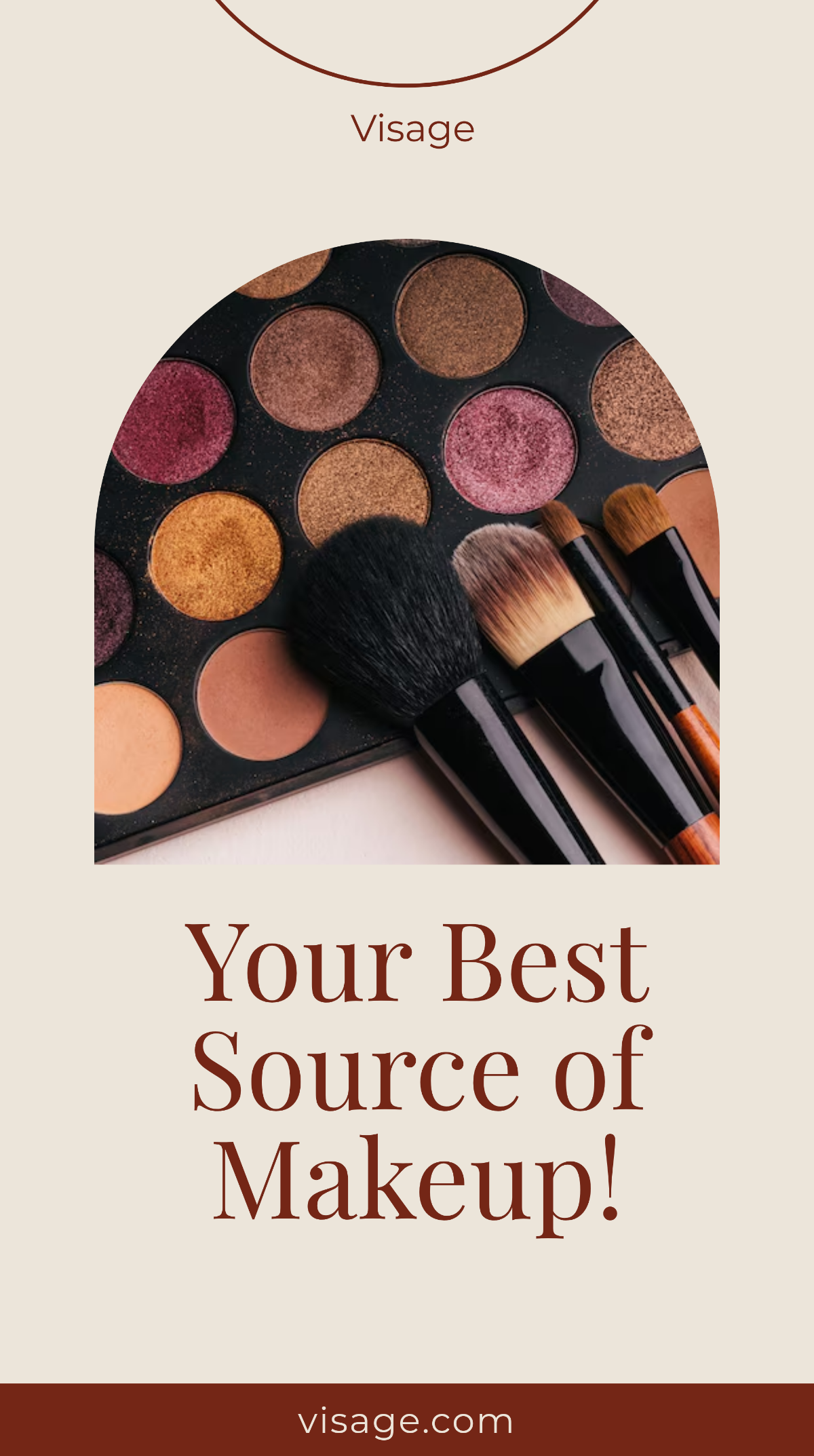 Free Makeup Snapchat Geofilter Template to Edit Online