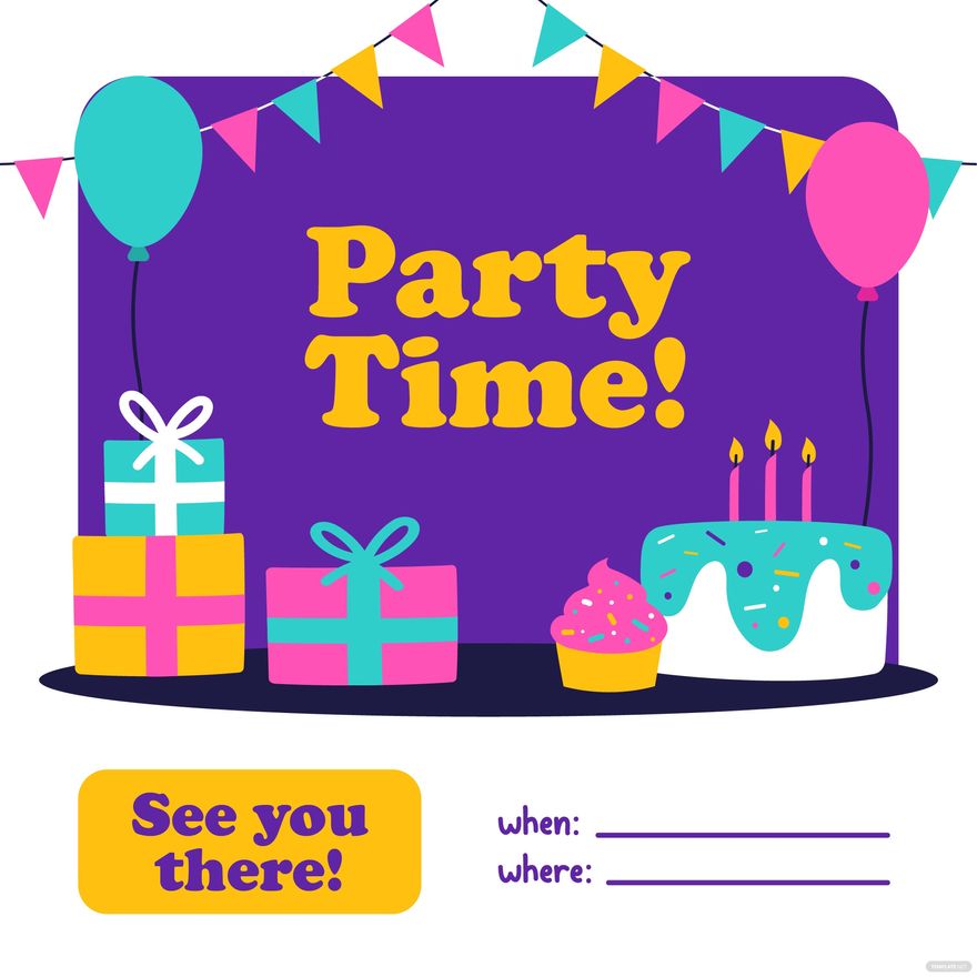 16+ Birthday Invitation Card Templates Free Downloads