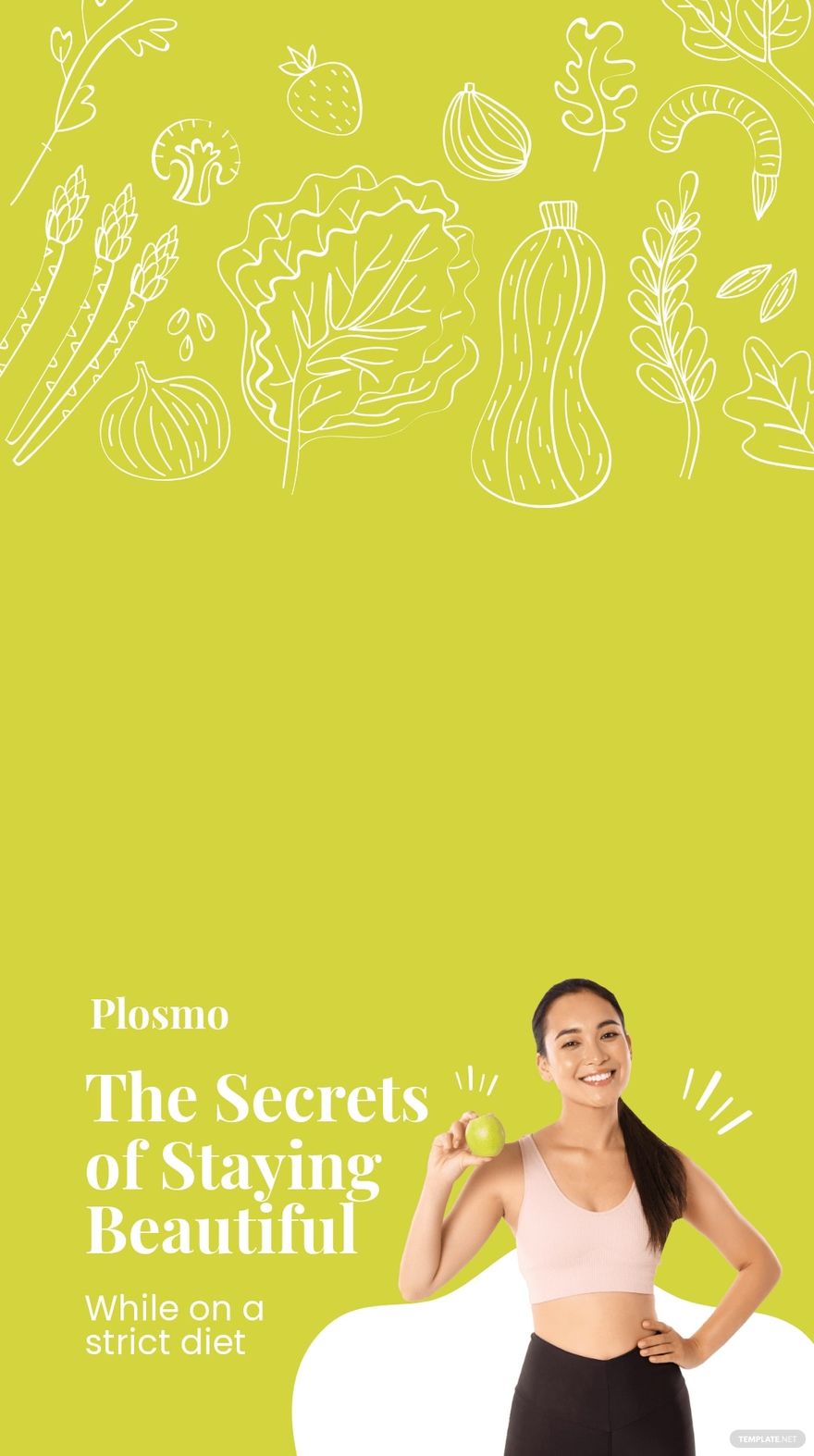 Beauty And Diet Snapchat Geofilter Template