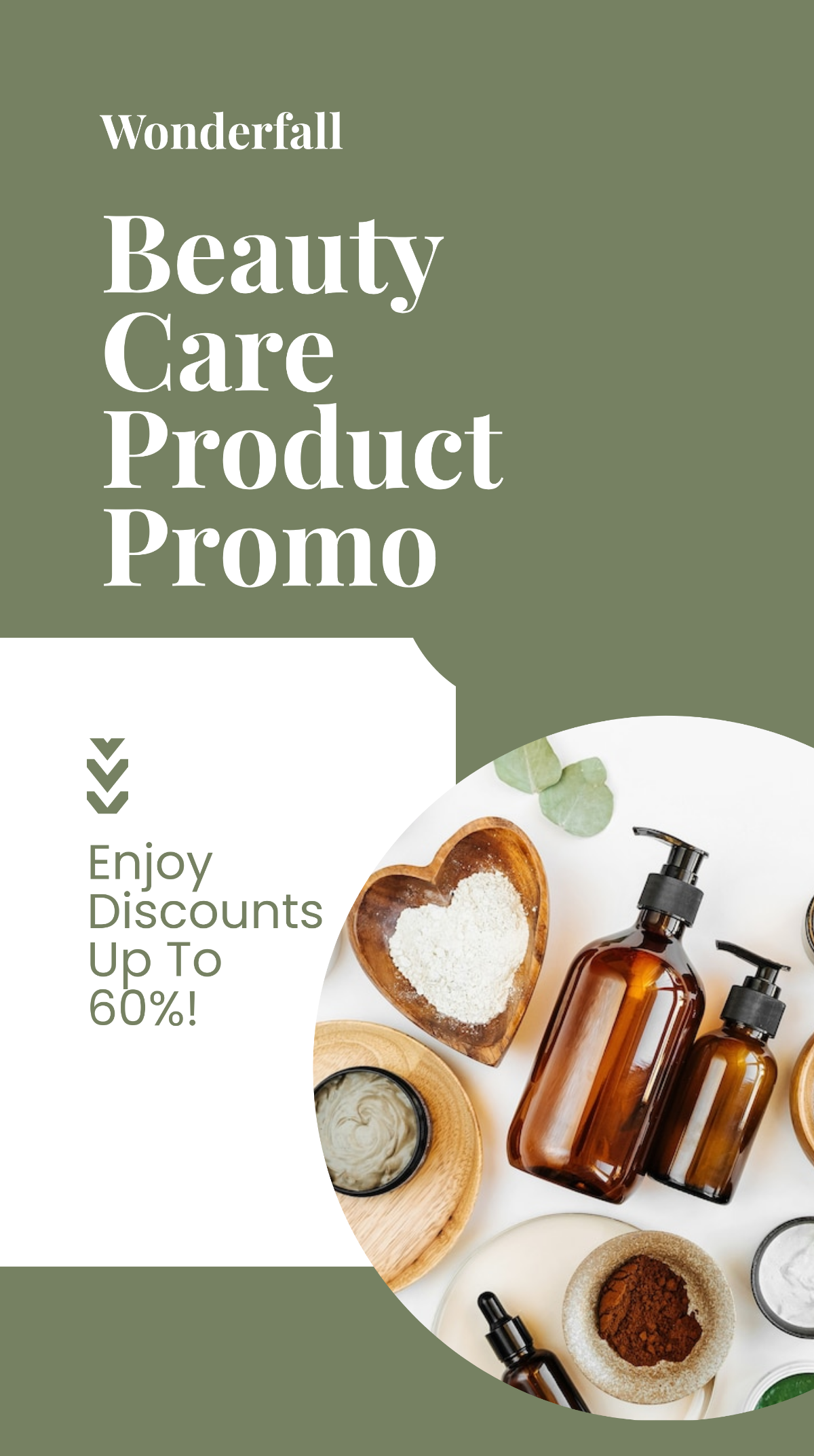 Free Beauty Care Instagram Story Template to Edit Online