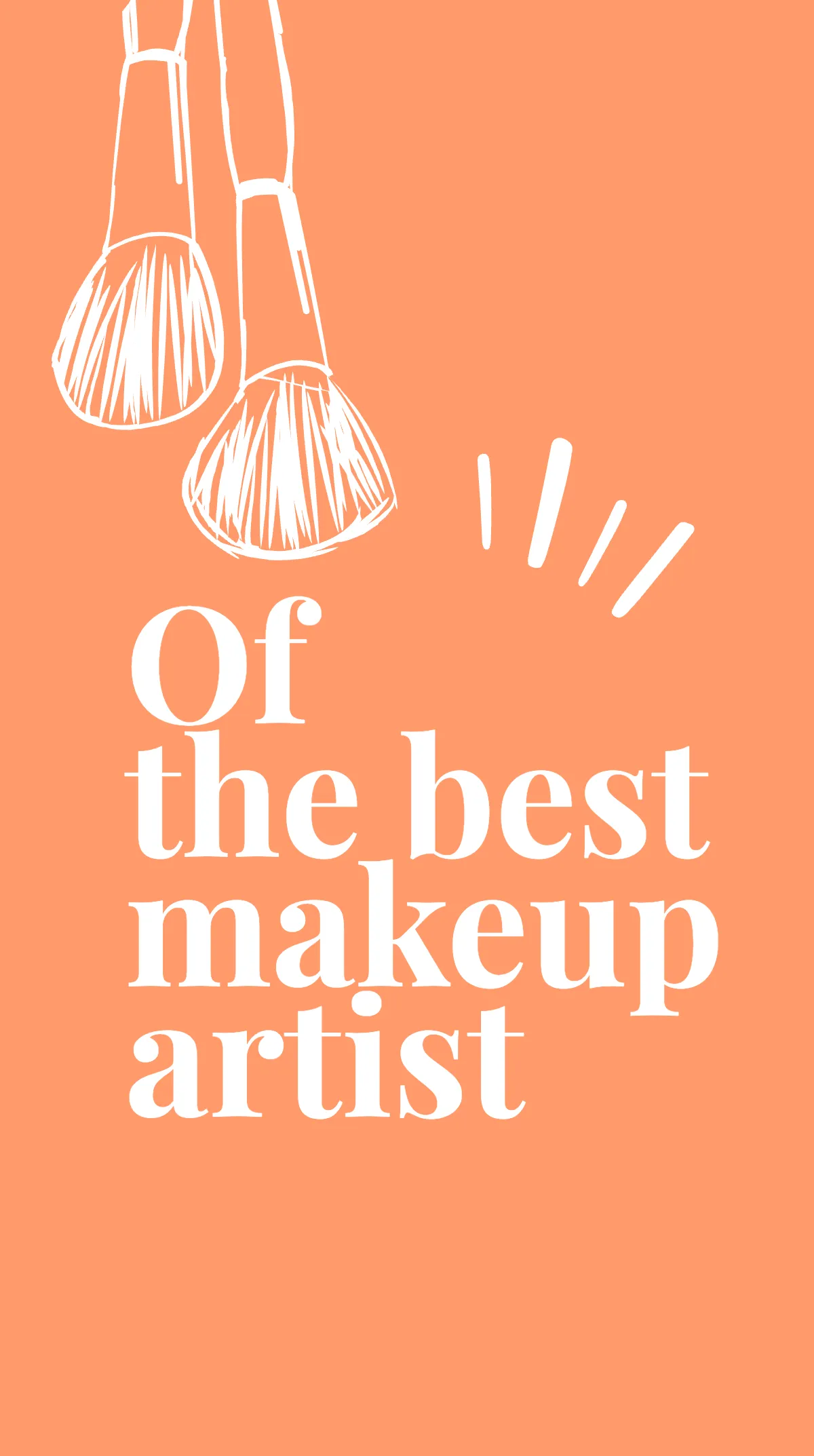 Free Bridal Makeup Artist Instagram Story Template to Edit Online