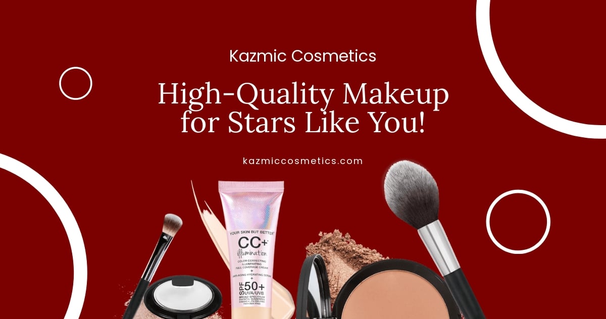 Cosmetics Facebook Post Template