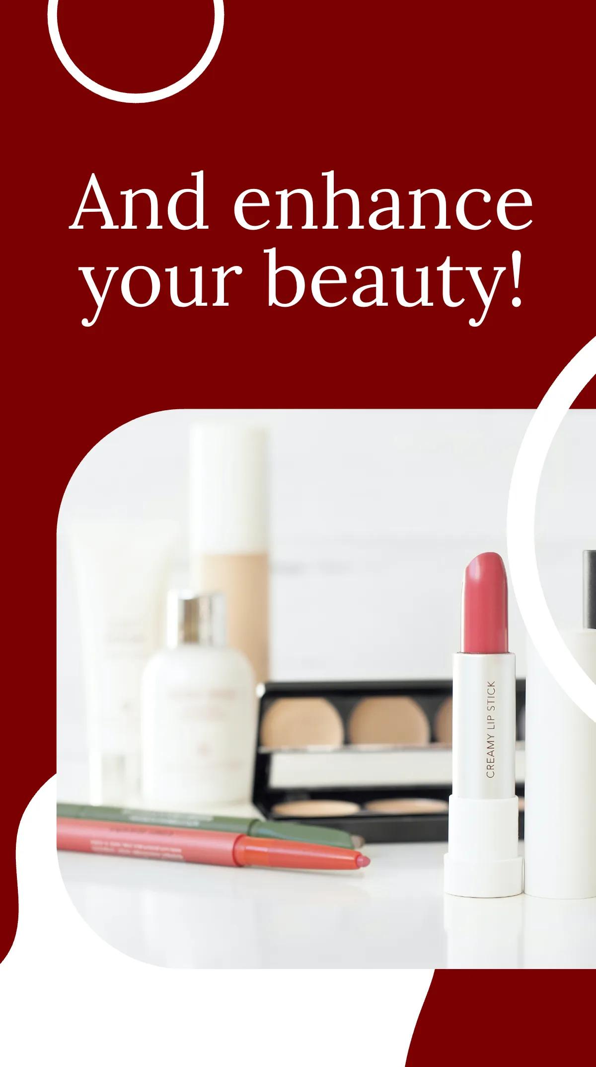 Free Cosmetics Instagram Story Template to Edit Online