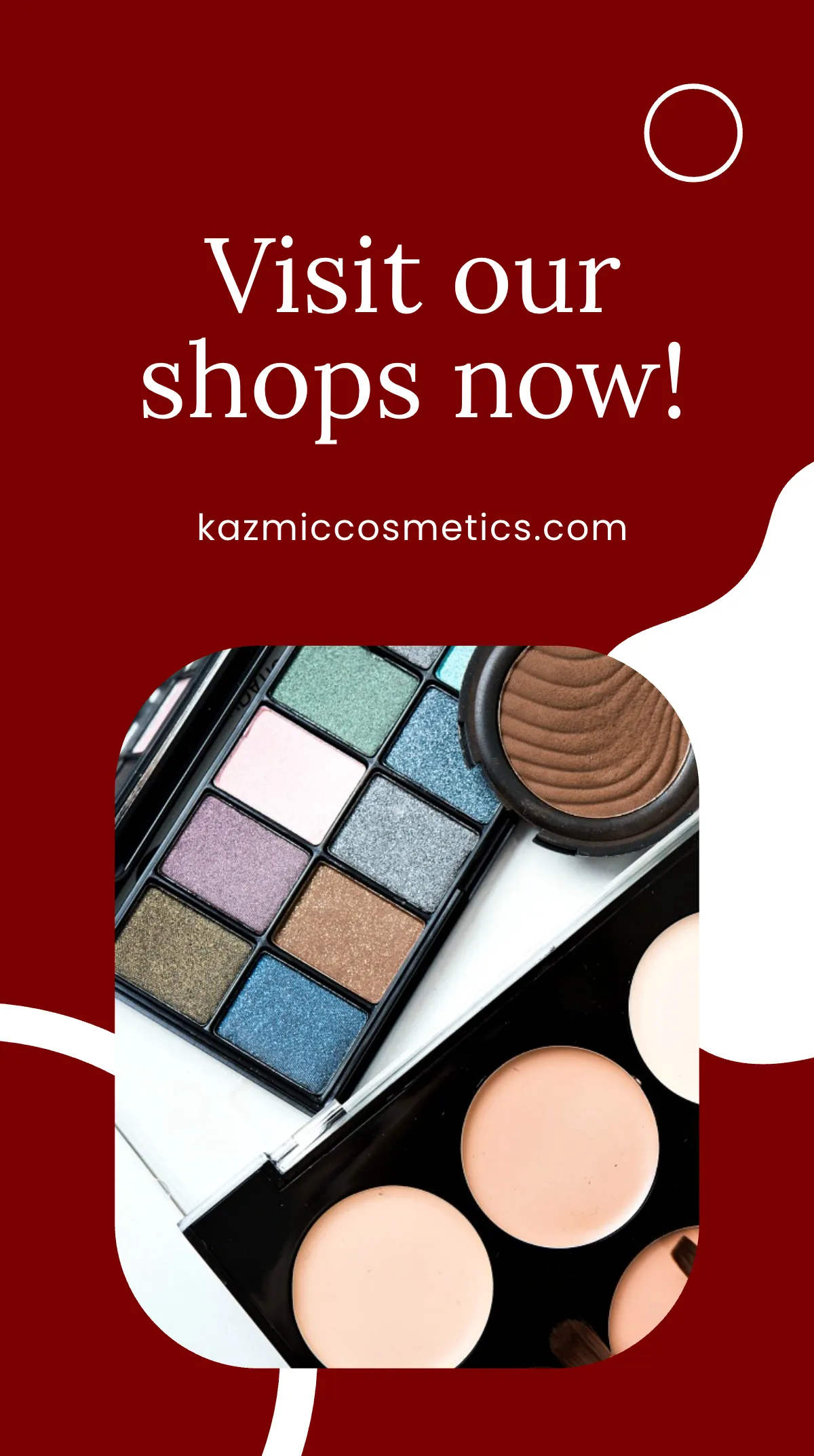 Free Cosmetics Instagram Story Template to Edit Online