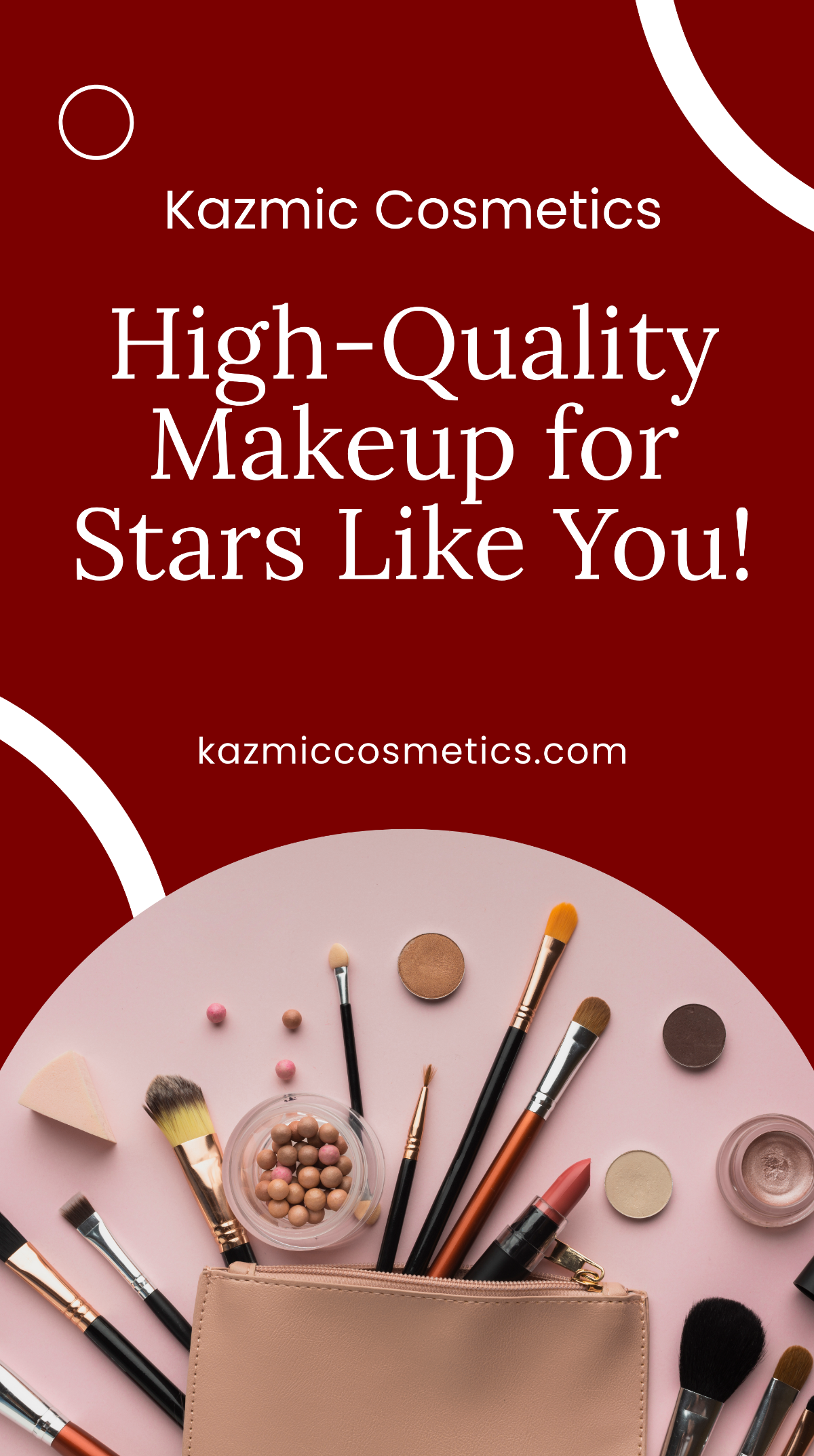 Free Cosmetics Whatsapp Post Template to Edit Online