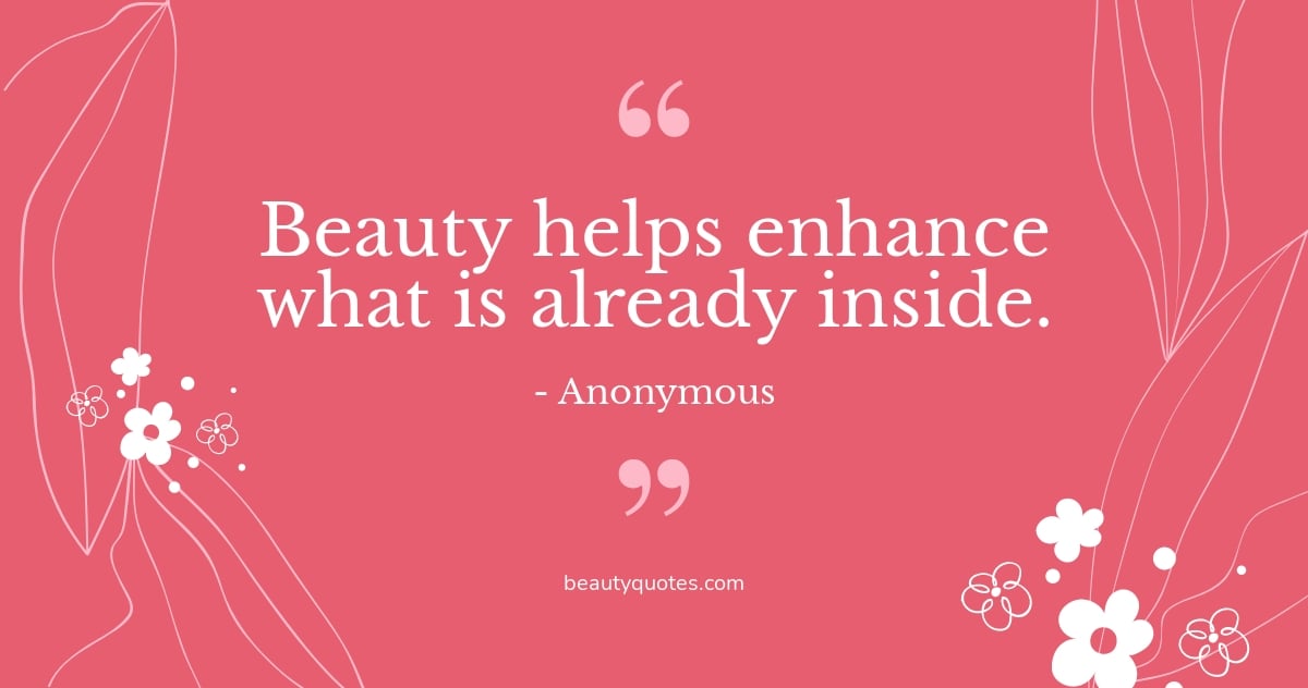 Beauty Quote Facebook Post Template