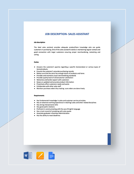 Paralegal And Legal Assistant Job Description Template Google Docs 