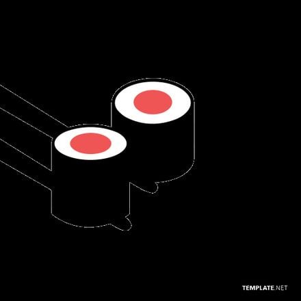 Free Sushi Transparent Animated Stickers