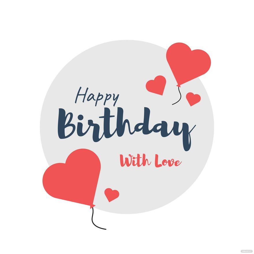 Happy Birthday Love Clip Art