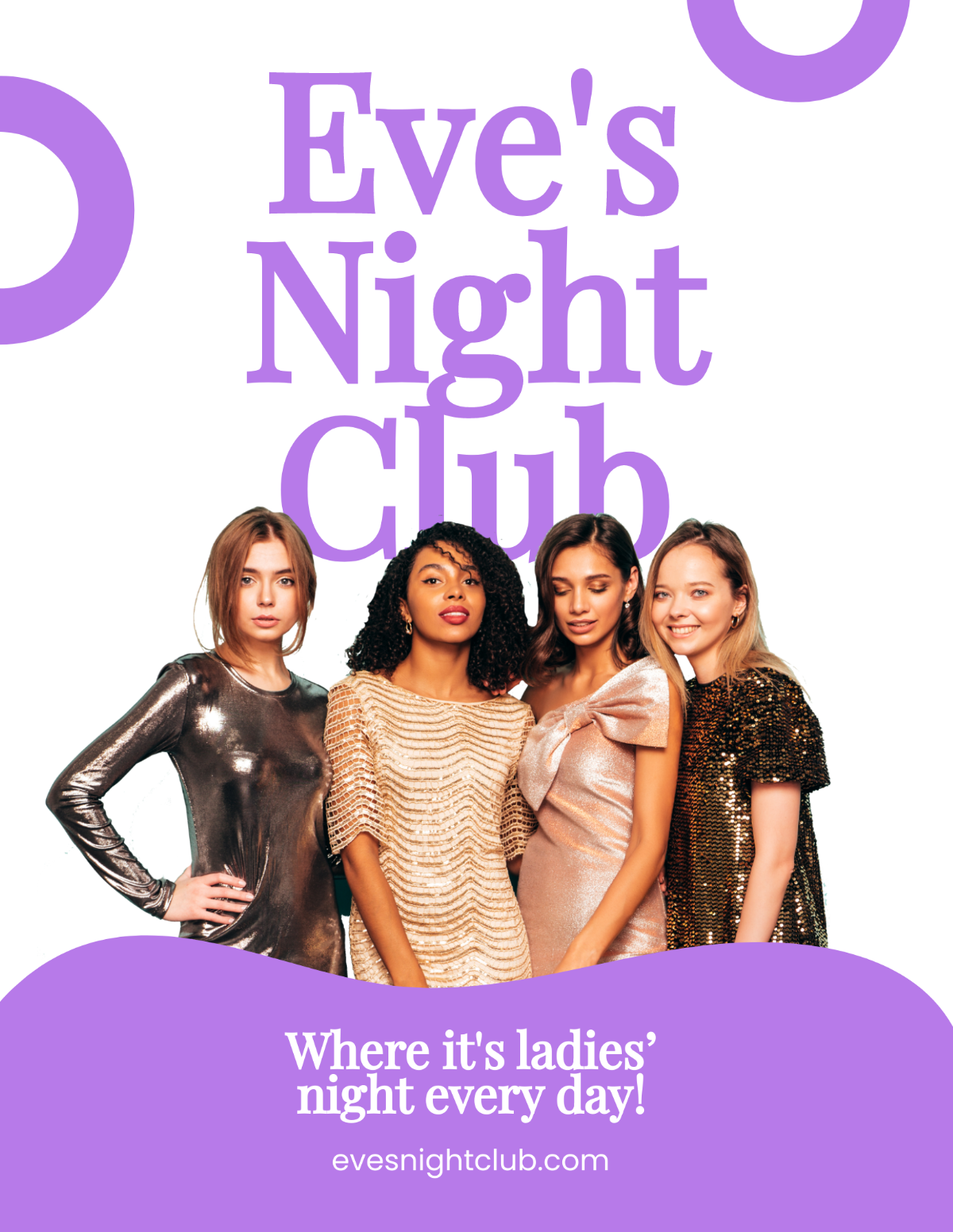 Ladies Nightclub Flyer Template