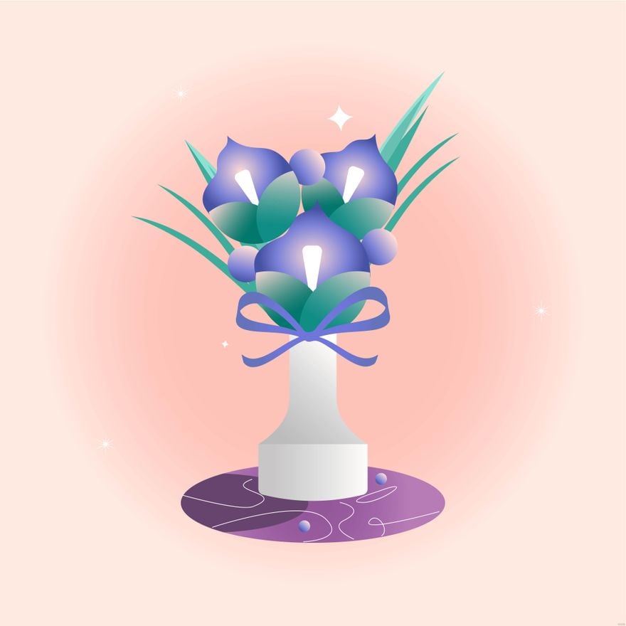 Free Purple Flower Illustration