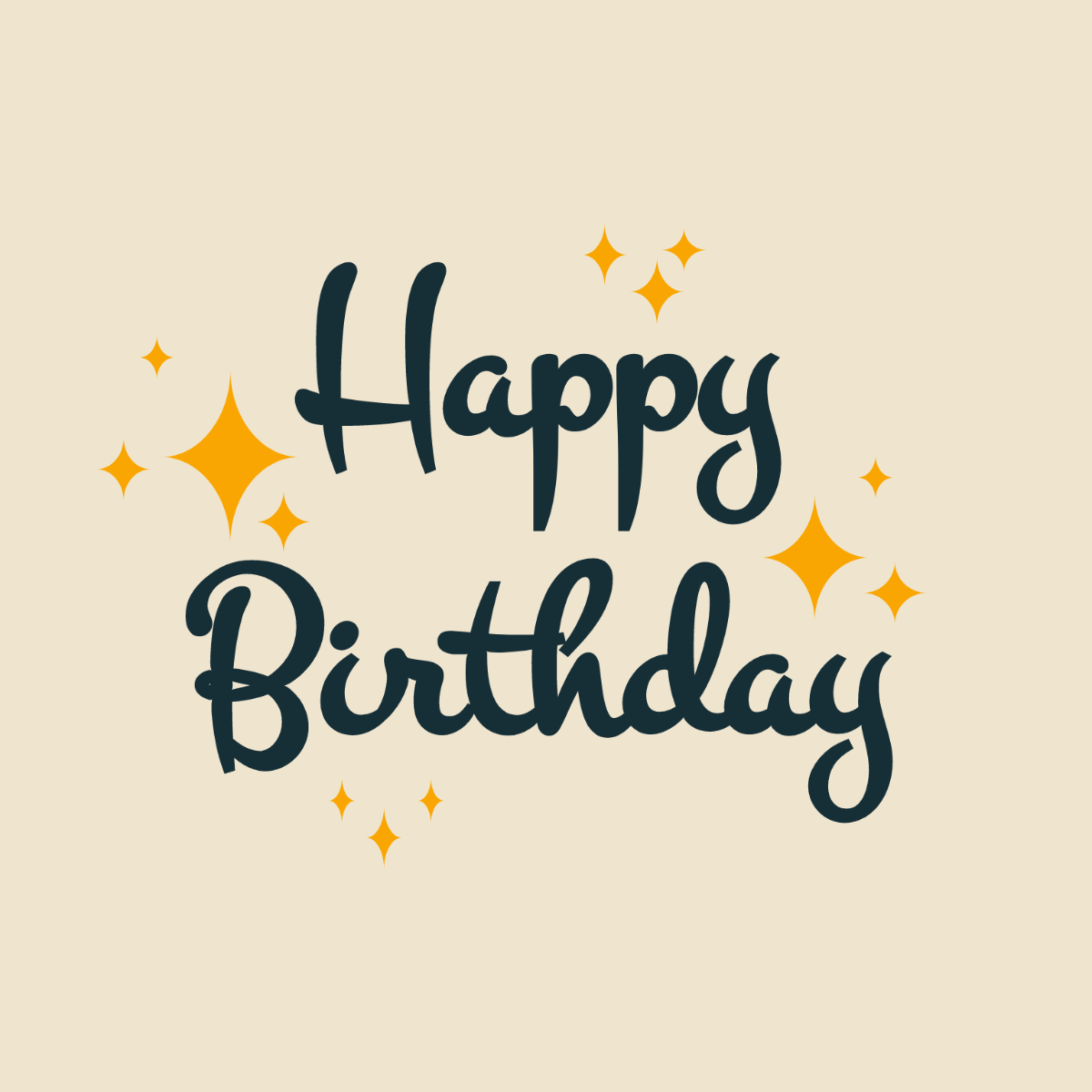 FREE Happy Birthday Text Template - Download in PDF, Illustrator ...