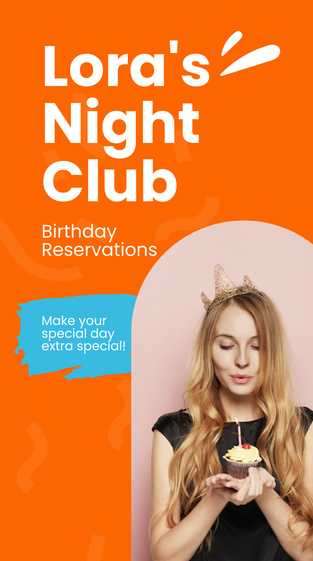 Free Nightclub Birthday Instagram Story Template