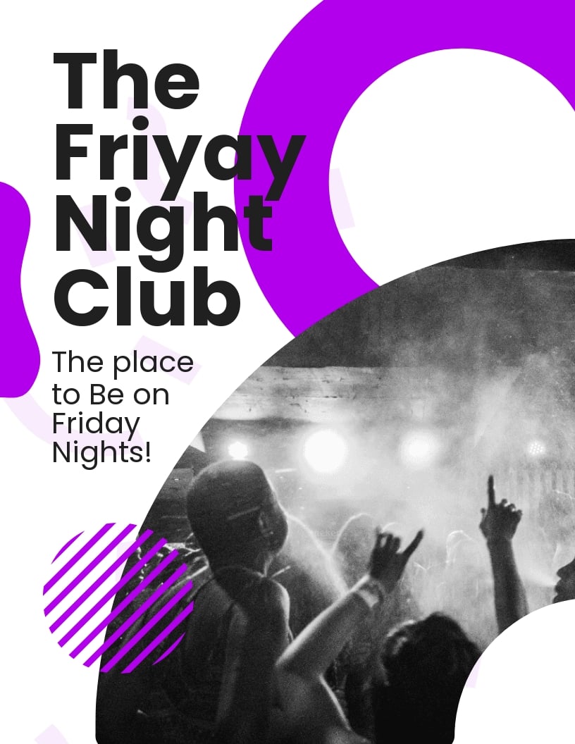 Friday Nightclub Flyer Template