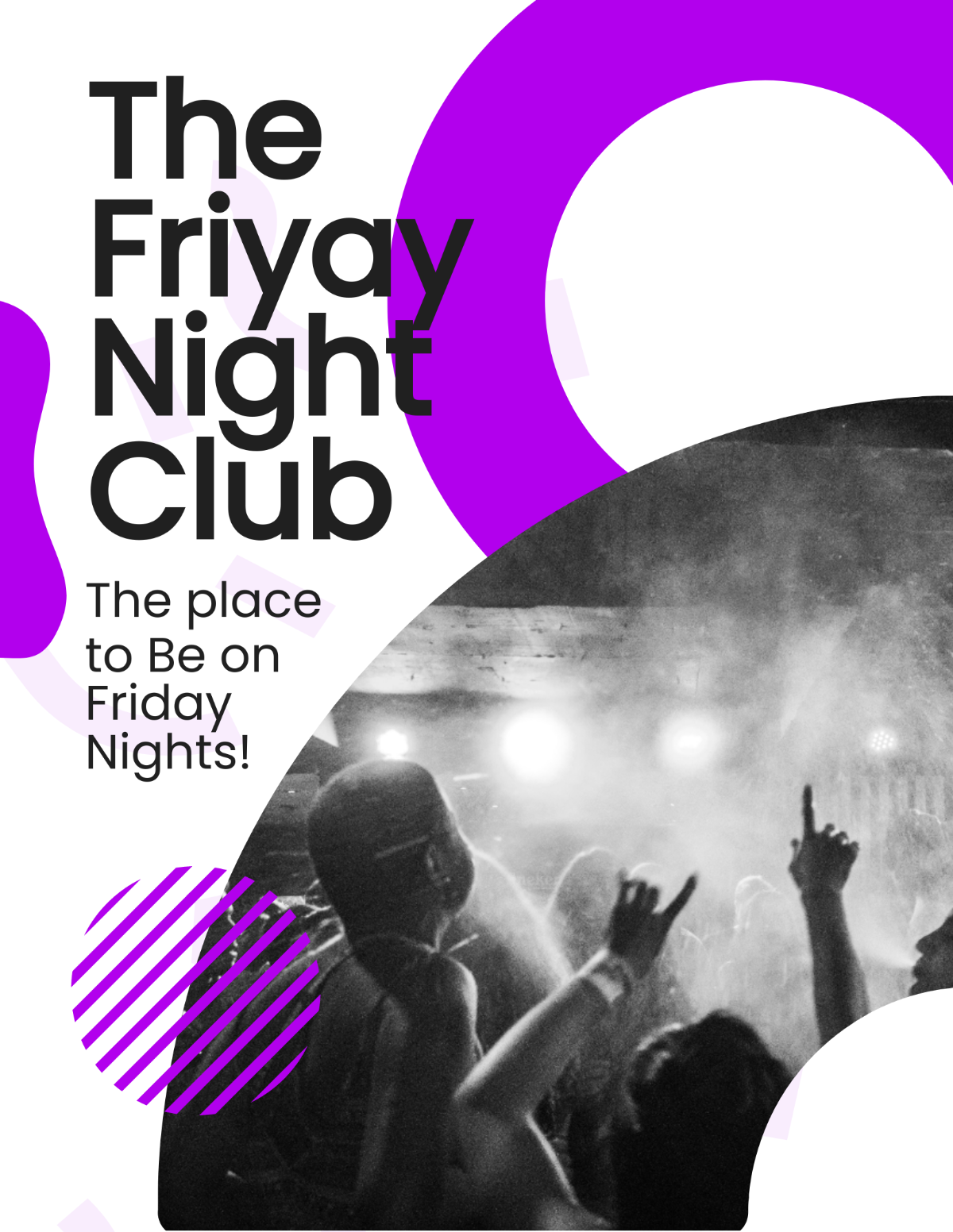 Friday Nightclub Flyer Template