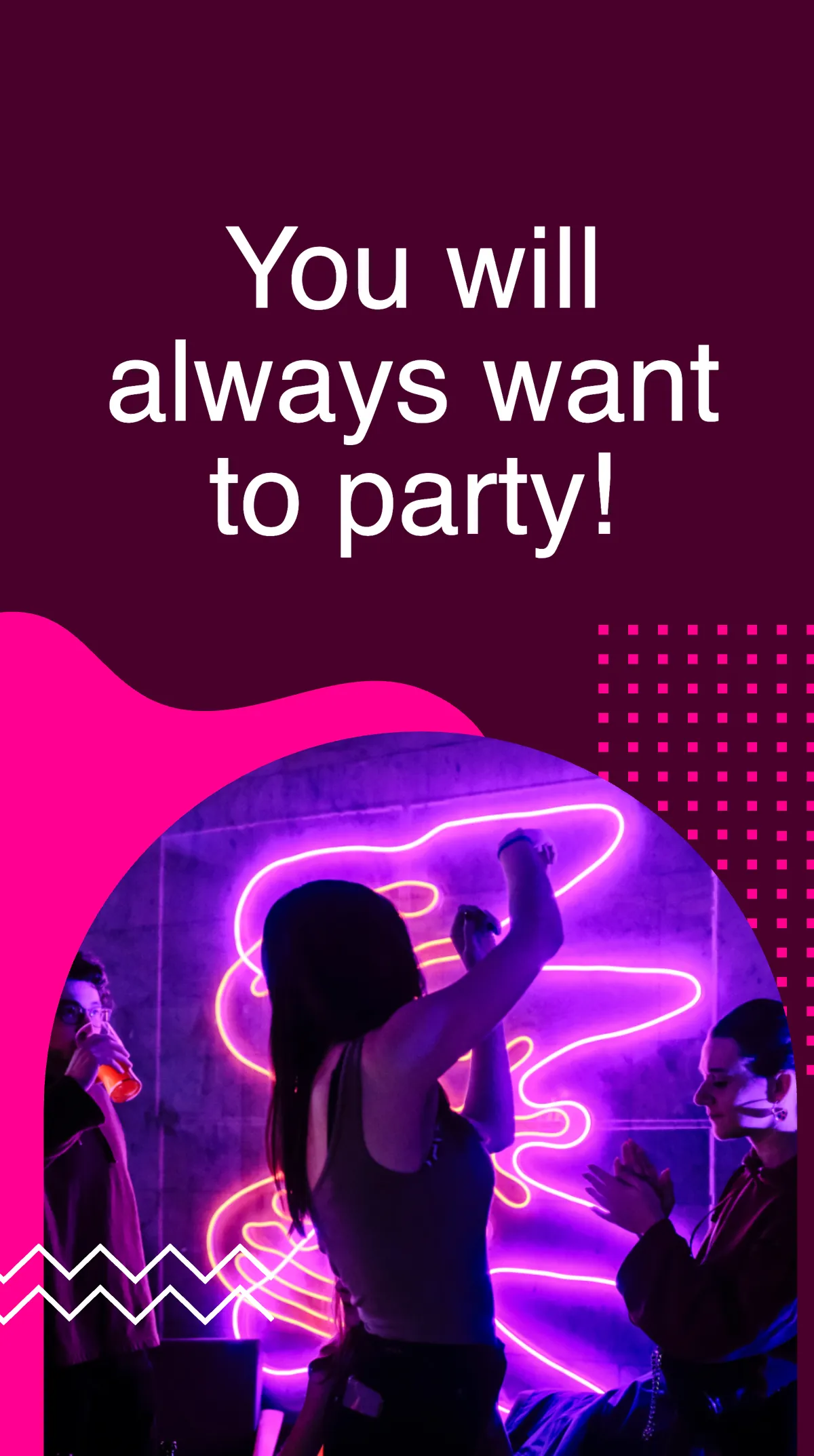 Free Saturday Night Club Instagram Story Template to Edit Online