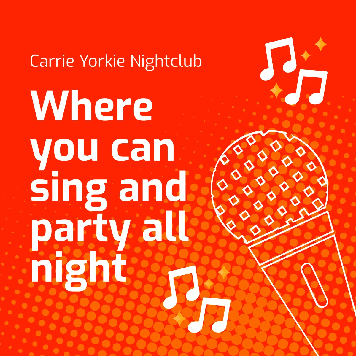 Free Karaoke Event Instagram Post Template