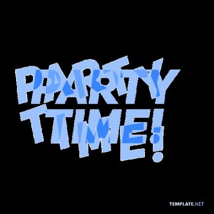 Free Party Time Animated Stickers