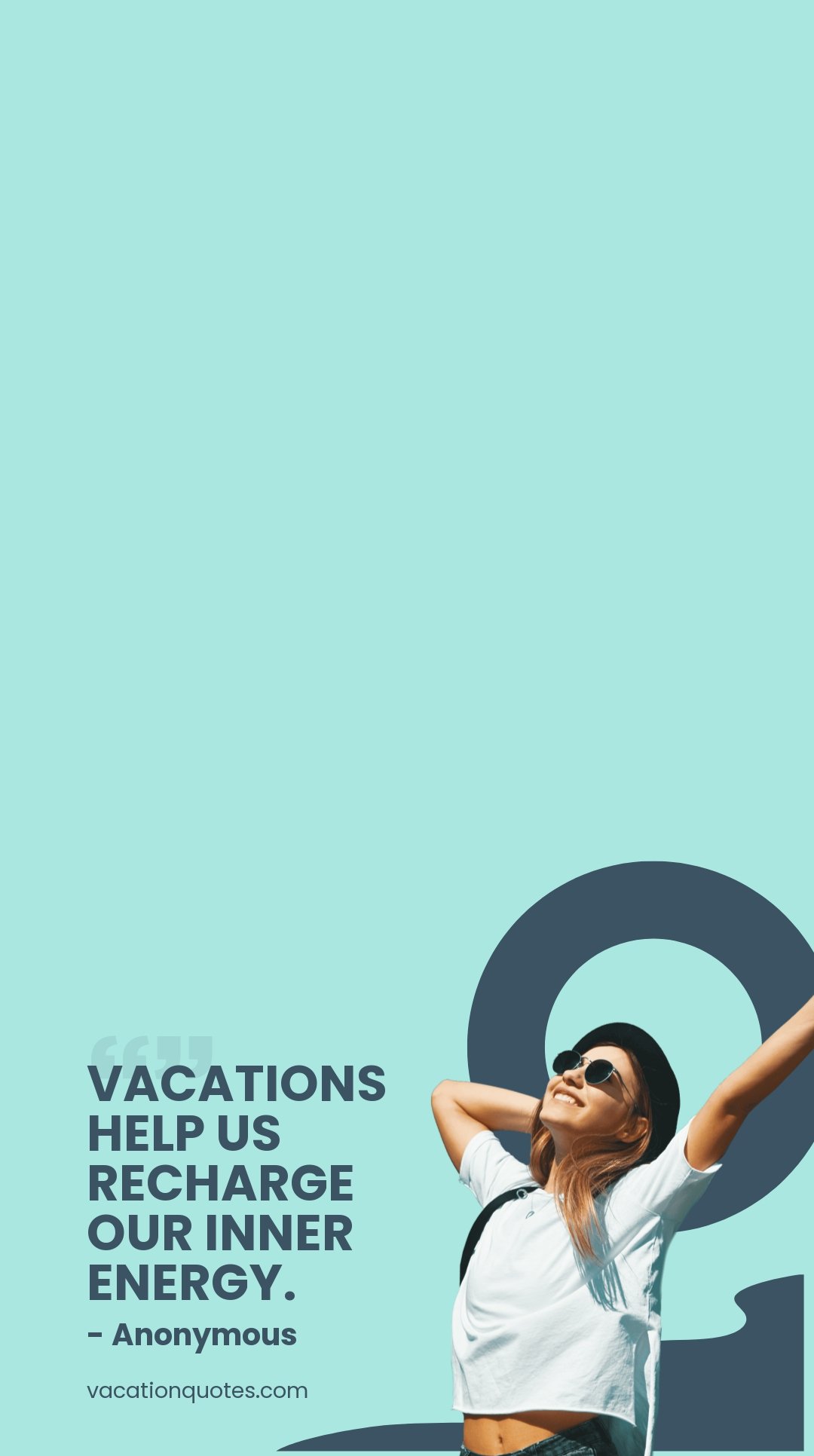 Vacation Quote Snapchat Geofilter Template