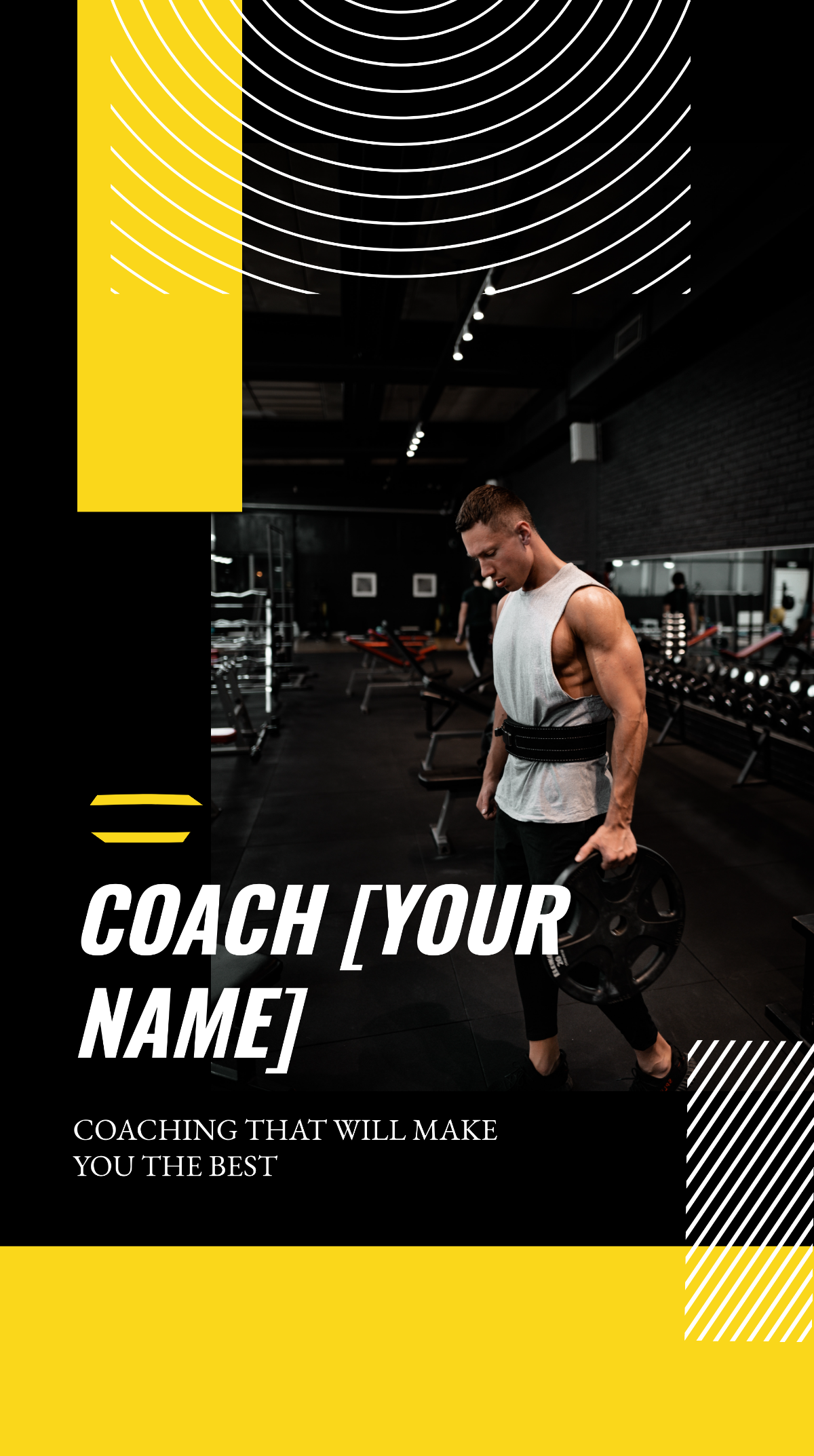 Free Coach Instagram Story Ad Template to Edit Online