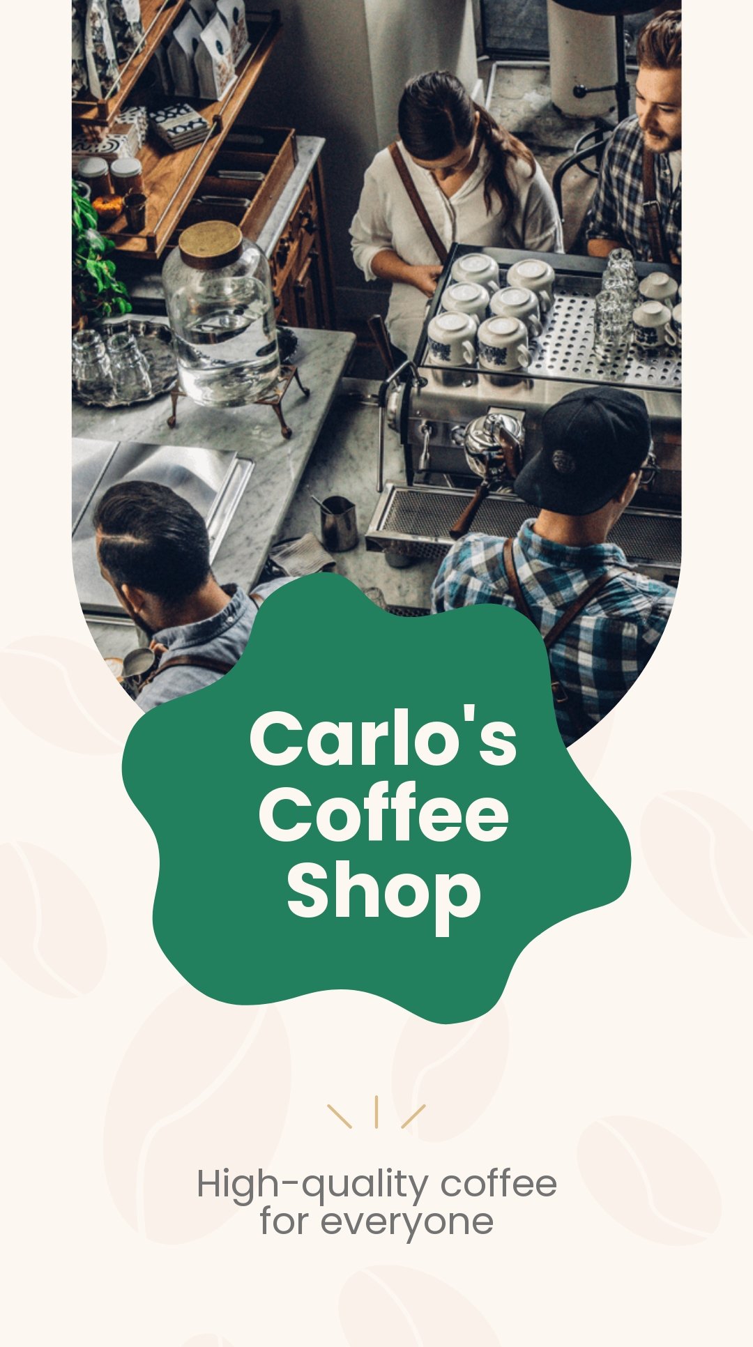 Coffee Shop Instagram Story Ad