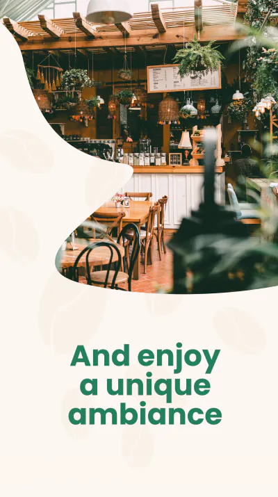 Free Coffee Shop Instagram Story Ad Template to Edit Online