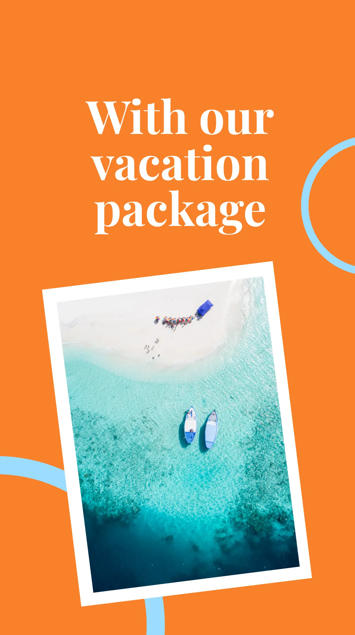 Free Vacation Package Instagram Story Template to Edit Online