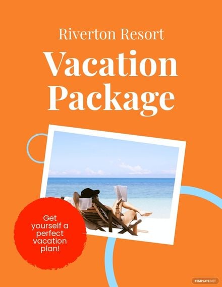 Vacation Package Flyer Template